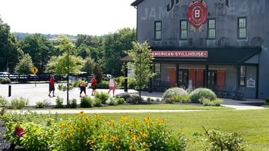 The visitor route for the Jim Beam Distillery public tours has to be immaculate.