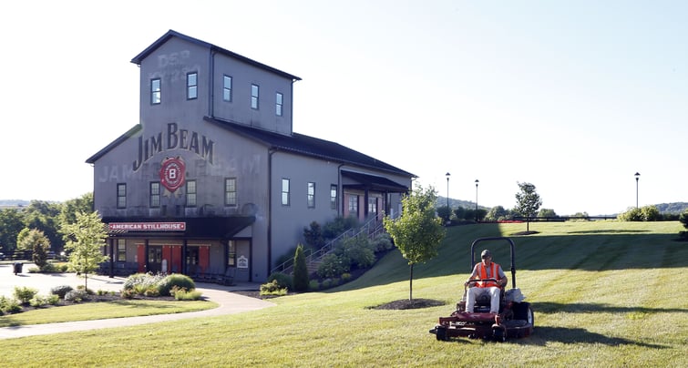 The 420+ acre Beam Suntory property in Clermont, Kentucky.